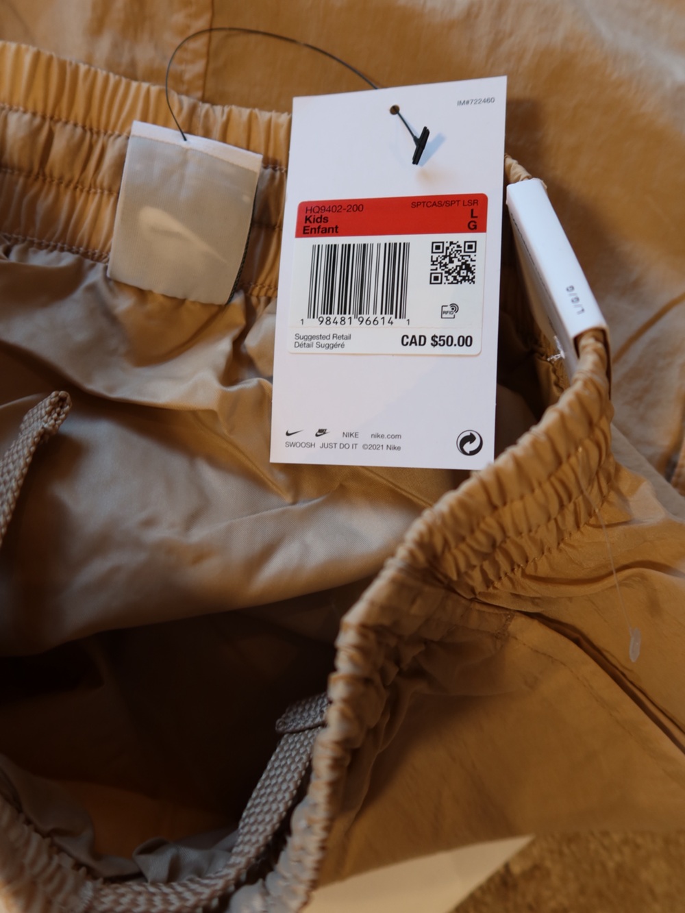Nike Kids Sportswear Cargo Midi Skirt — NWT, Size L - Picture 8 of 10